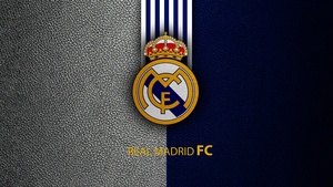 Real Madrid CF, Emblem, Logo, Football club, Spanish, 4K wallpaper