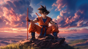 Goku, Dragon Ball, 4K wallpaper