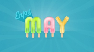 May (Month), Ice pop, 4K wallpaper