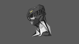 Power Rangers, Dark background, Minimal art, 4K wallpaper