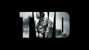 The Walking Dead, Rick Grimes, Andrew Lincoln, Black background, AMOLED, TV series, AMC series, 4K wallpaper