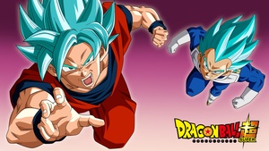 Super Saiyan Blue, Goku, Vegeta, Dragon Ball Super, 4K wallpaper