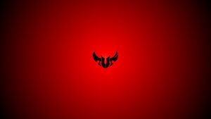 ASUS TUF Gaming, Red background, Minimalist, 4K wallpaper