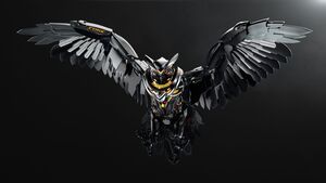Asus, Owl, Digital Art, Dark background, 4K wallpaper