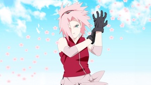 Sakura Haruno, Naruto, 4K wallpaper