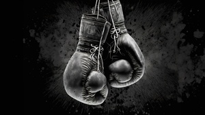 Boxing, Gloves, Dark background, 4K wallpaper