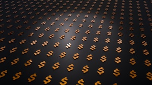 United States, Dollar, 3D background, 4K wallpaper