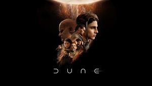 Dune, Black background, Movie poster, 4K wallpaper