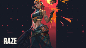 Valorant, Raze, 4K wallpaper