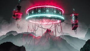 Extraterrestrial, UFO, Alien, Spaceship, 4K wallpaper