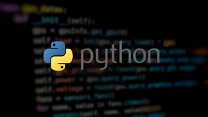 Python, Dark background, Programming language, 4K wallpaper