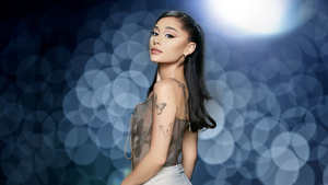 Ariana Grande, Bokeh Background, American singer, 4K wallpaper