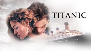Titanic, Romantic, Movie poster, 4K wallpaper