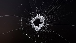 Shattered glass, Dark background, Broken screen, Cracked screen, 4K wallpaper