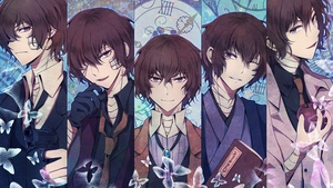 Osamu Dazai, Bungo Stray Dogs, 4K wallpaper