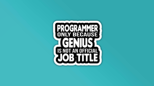 Programmer, Cyan background, Programmer quotes, 4K wallpaper