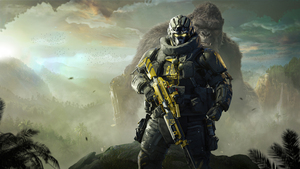 Godzilla x Kong: The New Empire, Call of Duty Warzone, Call of Duty: Modern Warfare 3, 4K wallpaper