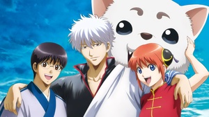 Gintama, Ultrawide, Gintoki Sakata, Kagura, 4K wallpaper