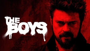 The Boys, Billy Butcher, Karl Urban, Red background, 4K wallpaper