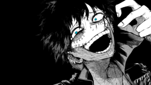 Dabi, Digital render, Black background, AMOLED, My Hero Academia, 4K wallpaper