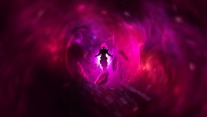 Goku, Super Saiyan Rose, Dragon Ball, Pink aesthetic, Pink background, 4K wallpaper