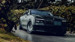 Rolls-Royce Spectre, Black cars, 4K wallpaper