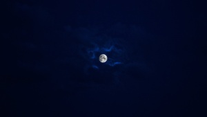 Moon, Night, 4K wallpaper