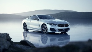 Luxury Sedan, BMW 8 Series, 4K wallpaper