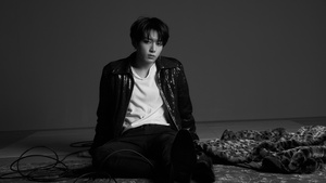 Jungkook, Monochrome, BTS, South Korean Singer, Black and White, 4K wallpaper