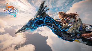 PlayStation 5, PlayStation 4, Aloy, 4K wallpaper