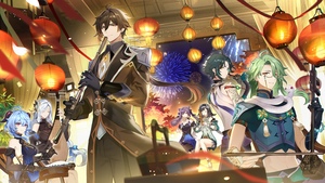 Genshin Impact, Zhongli, 4K wallpaper