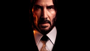John Wick 4, Keanu Reeves as John Wick, John Wick: Chapter 4, 2023 Movies, Black background, 4K wallpaper