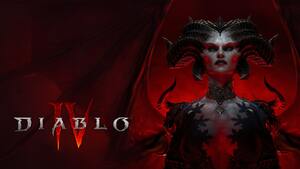 Lilith, Diablo IV, 2023 Games, Red background, 4K wallpaper
