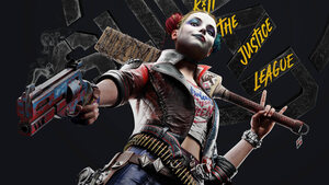 Harley Quinn, Suicide Squad: Kill the Justice League, 2024 Games, PC Games, PlayStation 5, Xbox Series X and Series S, Dark background, 4K wallpaper