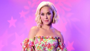 Katy Perry, Pink aesthetic, American singer, Pink background, Girly backgrounds, 4K wallpaper