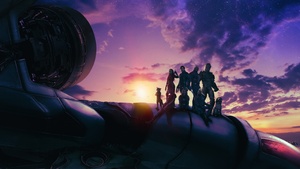 Guardians of the Galaxy Volume 3, 2023 Movies, Chris Pratt as Peter Quill, Zoe Saldana as Gamora, Dave Bautista as Drax, Vin Diesel as Groot, Bradley Cooper as Rocket, Karen Gillan as Nebula, Pom Klementieff as Mantis, 4K wallpaper