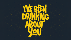 Drippy text, Dark background, Meme, 4K wallpaper