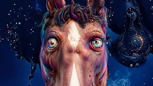 BoJack Horseman, 3D Art, 4K wallpaper