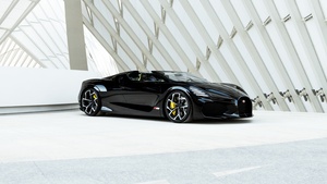 Bugatti W16 Mistral, 2024, Sports cars, Black cars, 4K wallpaper