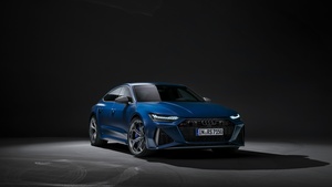 Audi RS 7 Sportback performance, Dark background, 4K wallpaper