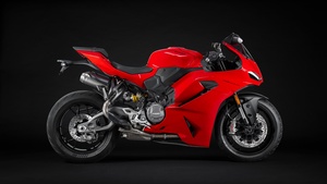 Ducati Panigale V2, 2025, Sports bikes, Dark background, 4K wallpaper