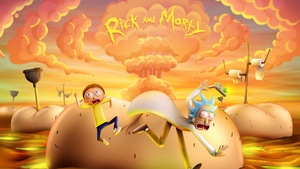 Rick and Morty, TV series, Rick Sanchez, Morty Smith, 4K wallpaper