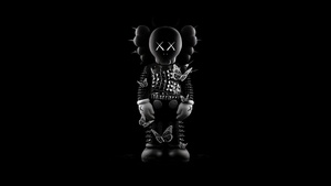 Black background, AMOLED, Simple, 4K wallpaper