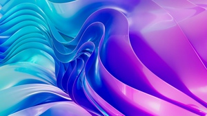 Futuristic, Abstract art, 3D Render, Glossy, Digital Art, Modern Art, Vibrant, 4K wallpaper