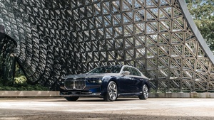 BMW 735i, BMW 7 Series, Luxury Sedan, 2023, 4K wallpaper