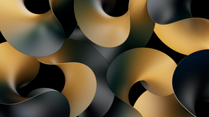 Brown abstract, Abstract curves, Gradient curves, Dark background, Brown background, 4K wallpaper