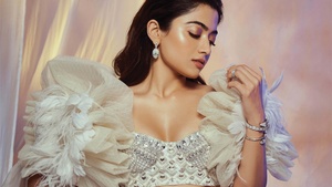 Rashmika Mandanna, Photoshoot, Indian actress, 4K wallpaper