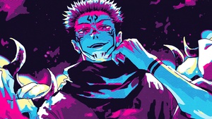 Sukuna, Illustration, Jujutsu Kaisen, 4K wallpaper