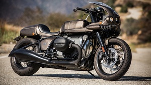 Custom motorcycle, 4K wallpaper