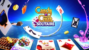 Candy Crush Solitaire, Video Game, Android games, 4K wallpaper